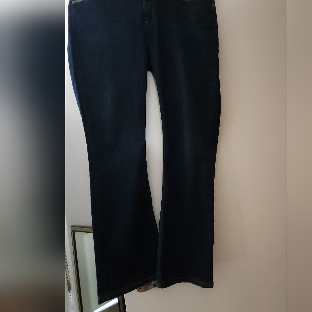 Silver Elyse Jeans Straight Leg 34/30